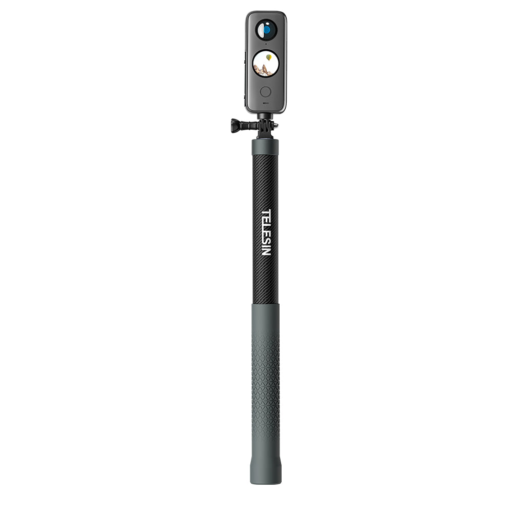 TELESIN New Design 3m Carbon Fiber Selfie Stick (3.0)
