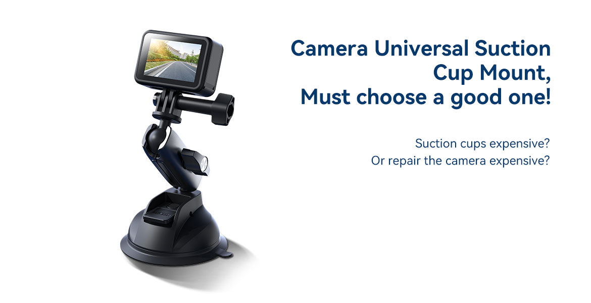 TELESIN Camera Suction Cup Mount