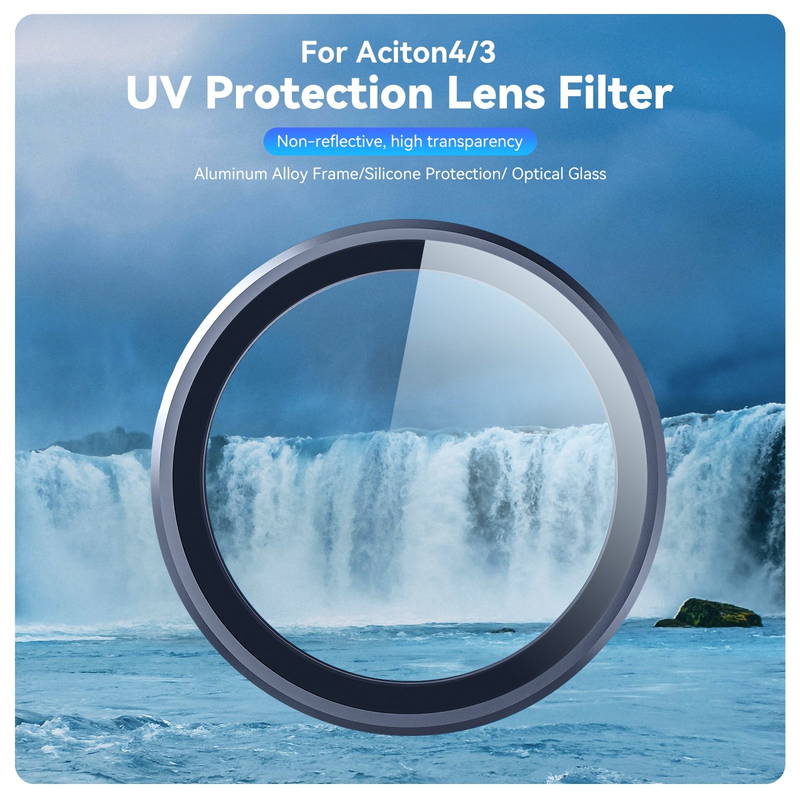 Telesin UV Protection Lens Filter For Aciton4/3