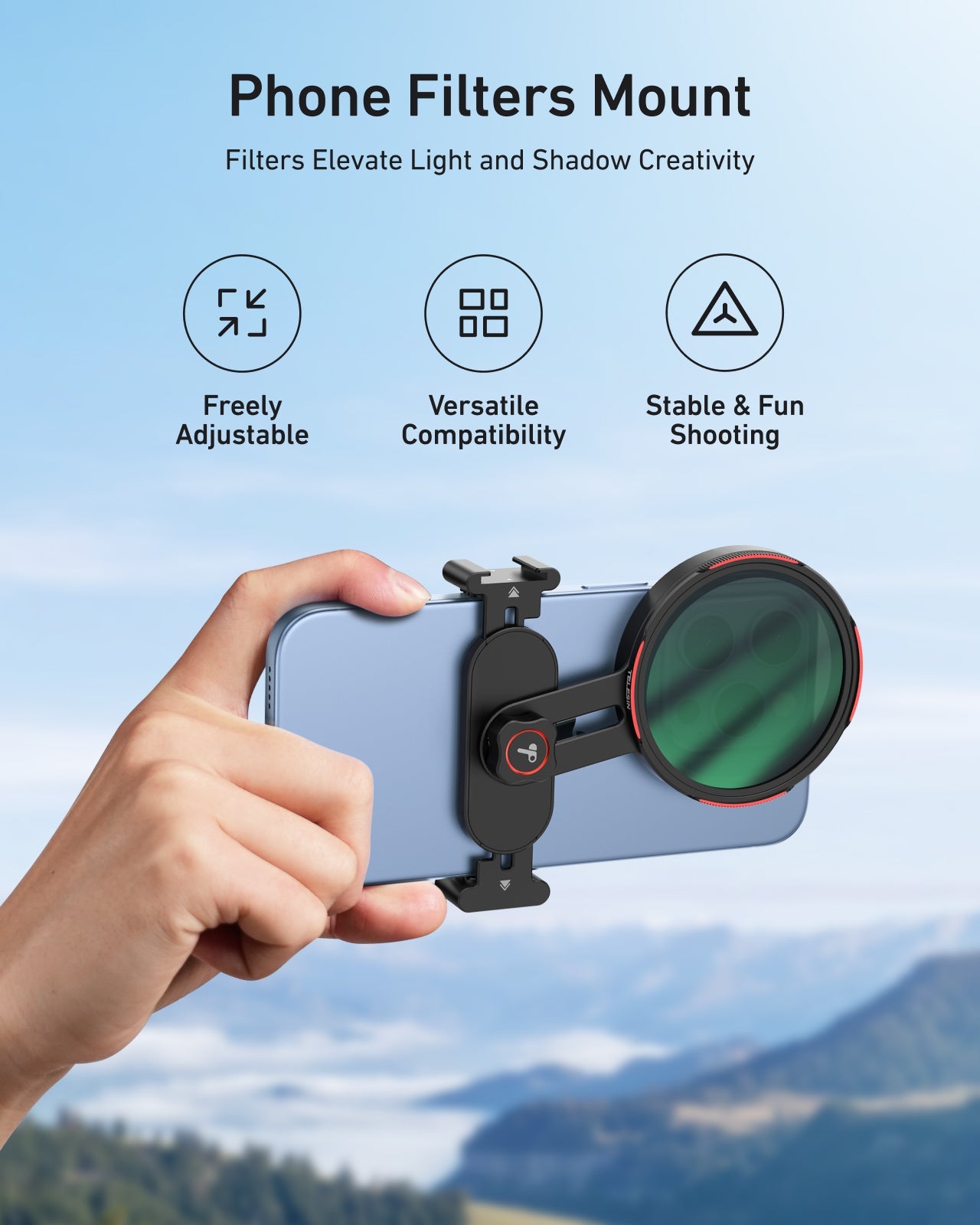 Telesin Phone Filters Mount