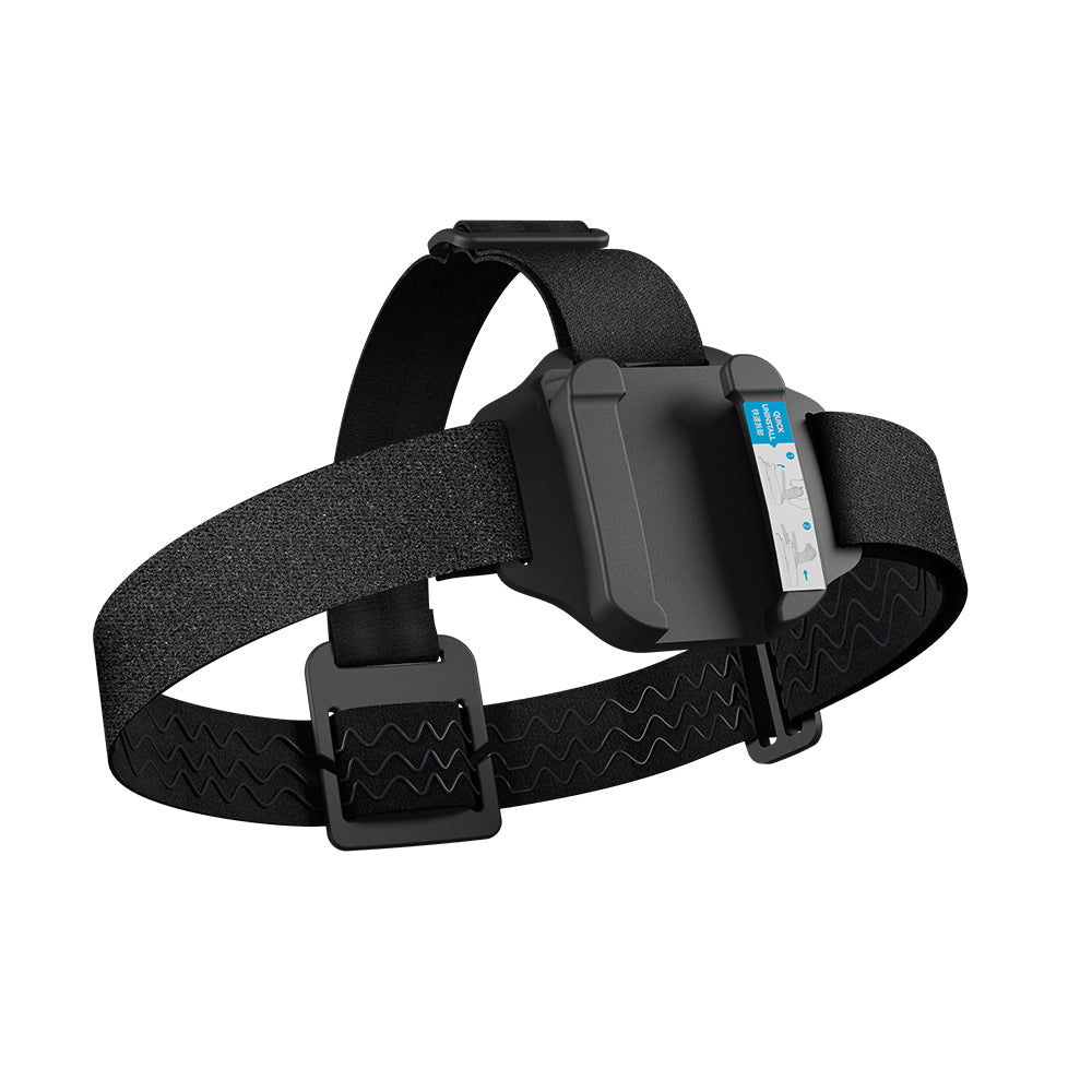 TELESIN 2-in-1 Hat Clip Quick Release Headband