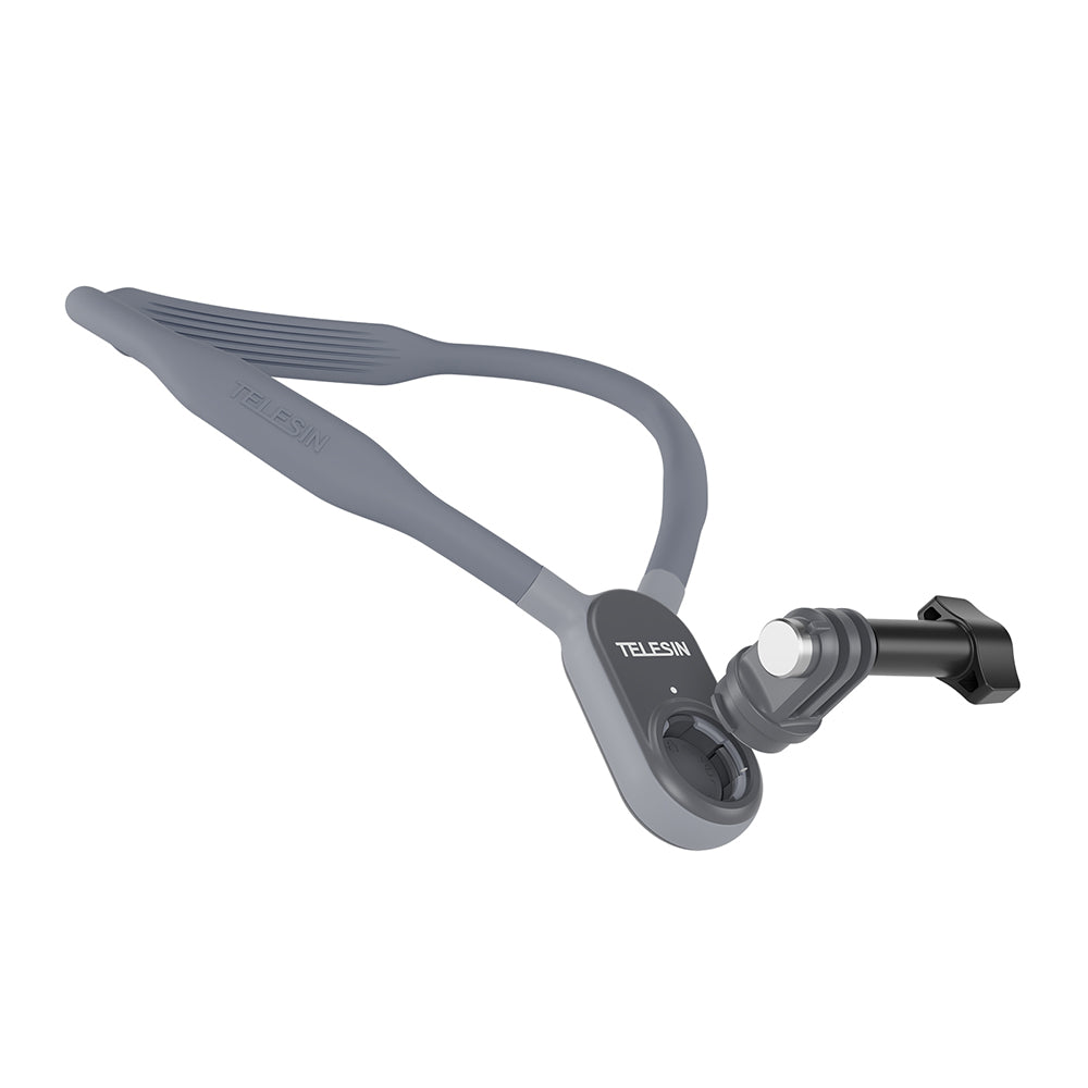 TELESIN Magnetic Neck Holder Mount for Action Cameras/ Phones