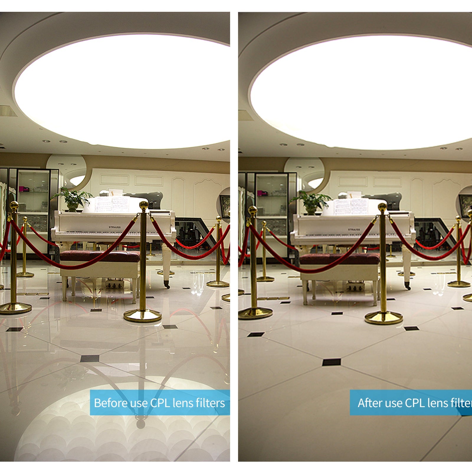 TELESIN ND & CPL Lens Filters Set for GoPro Hero 12/11/ 10/ 9/ Mini