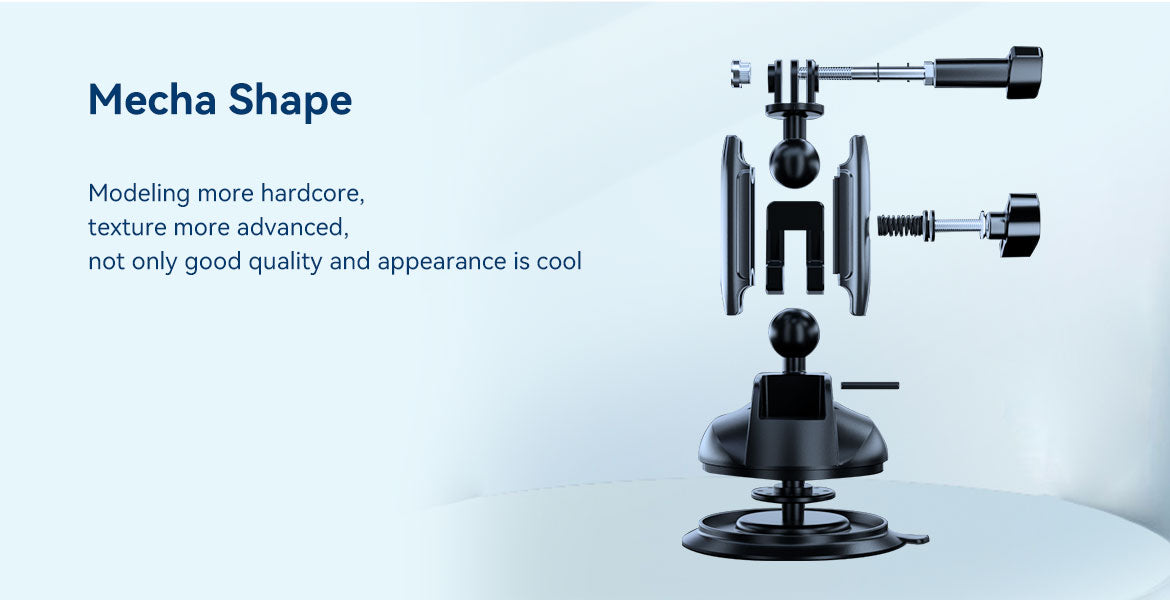 TELESIN Camera Suction Cup Mount