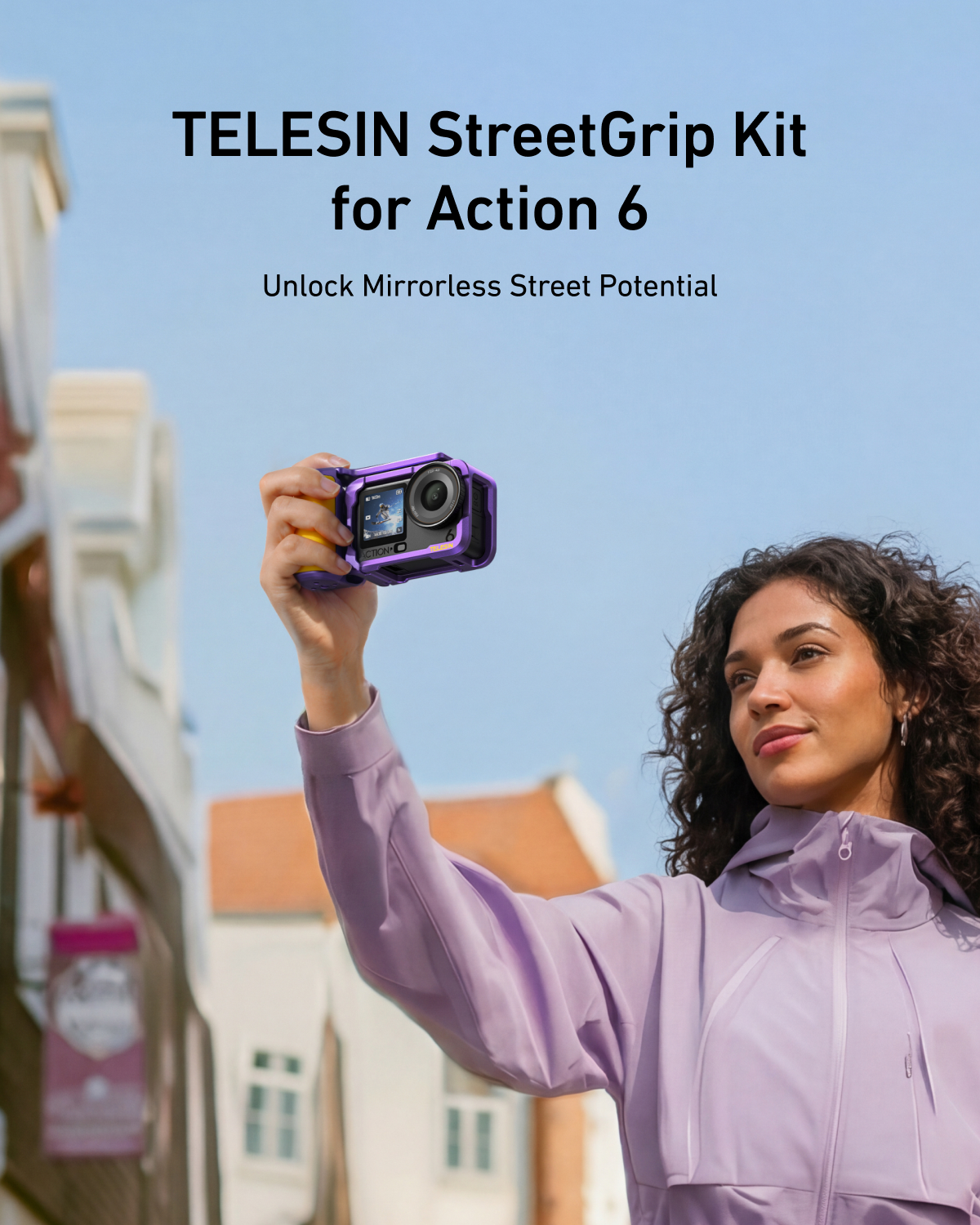 TELESIN StreetGrip Kit for Action 6