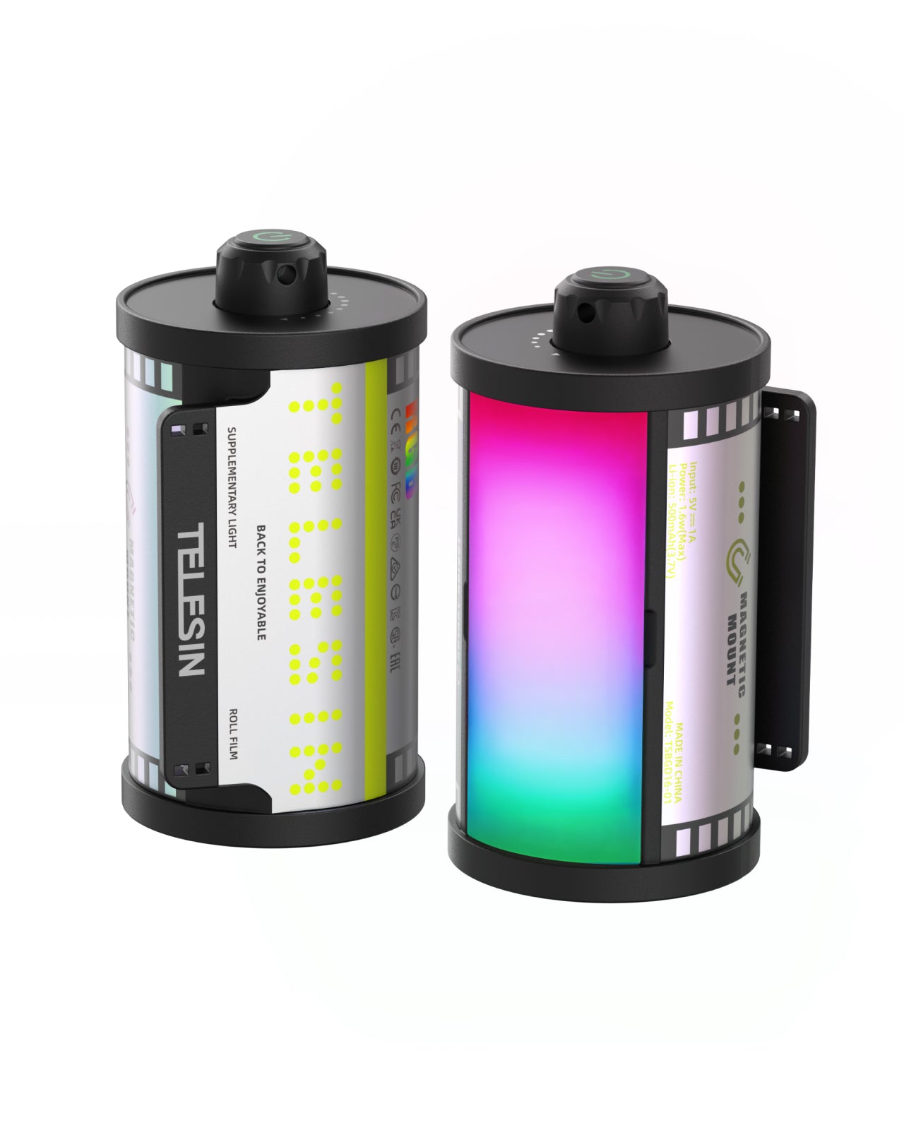 TELESIN Magnetic RGB Video Light