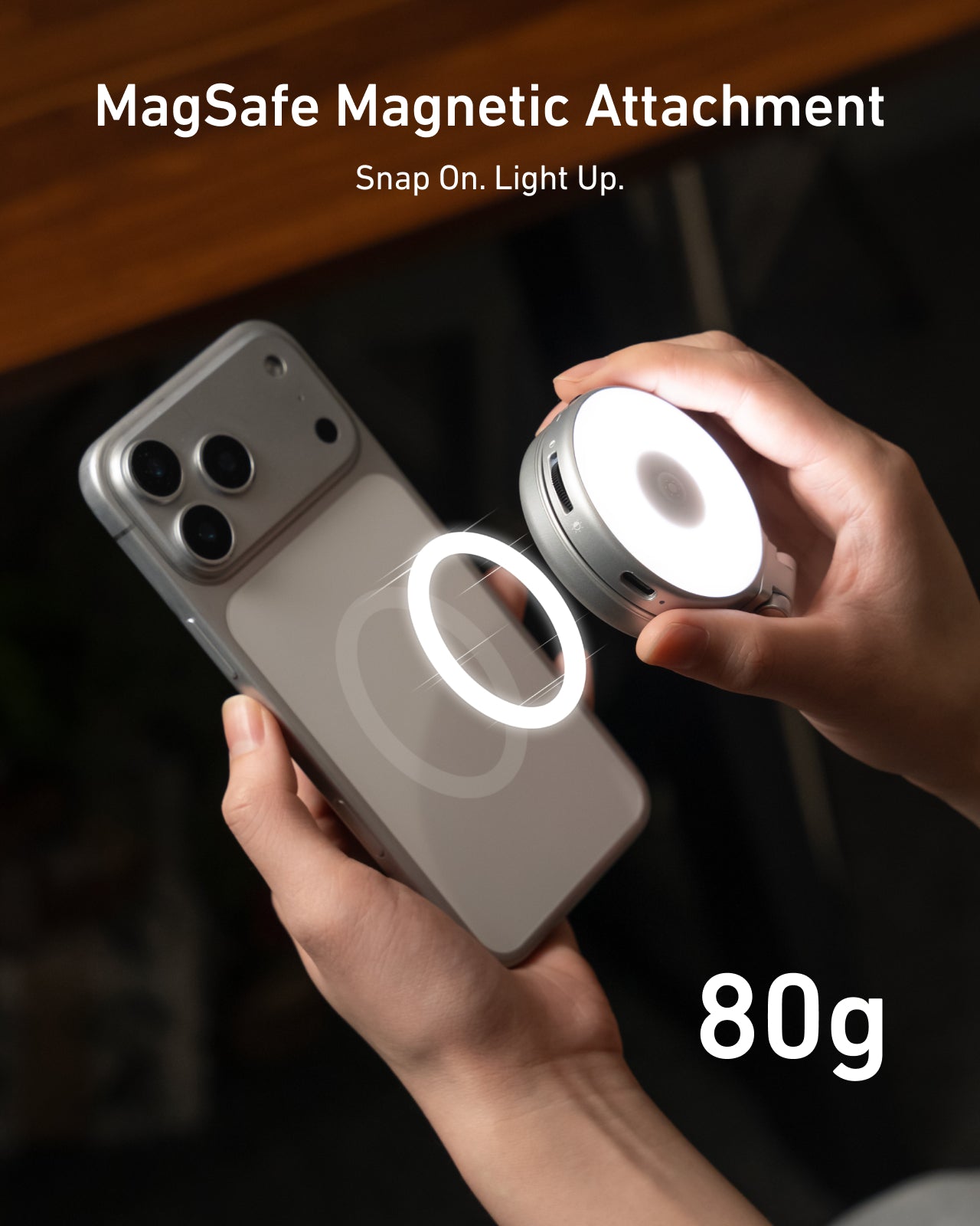 Magnetic RGB Selfie Ring Light