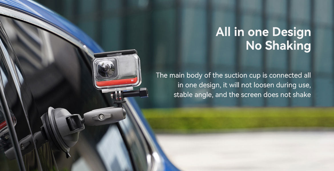 TELESIN Camera Suction Cup Mount