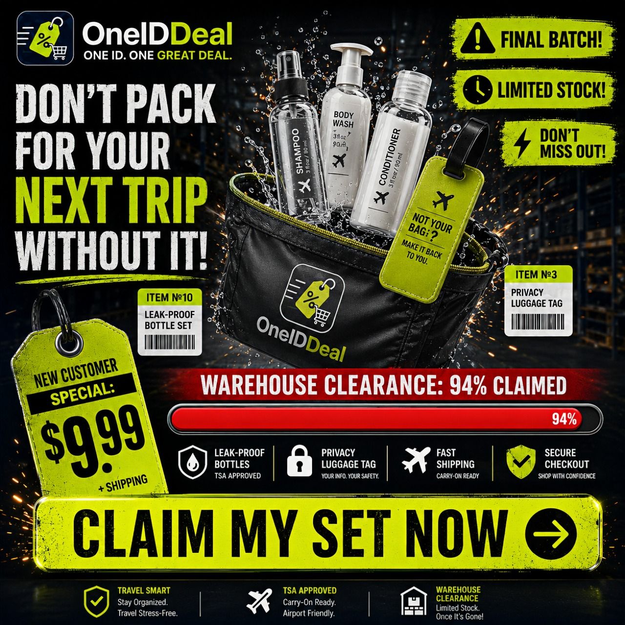 OneIDDeal Travel Mini Pack