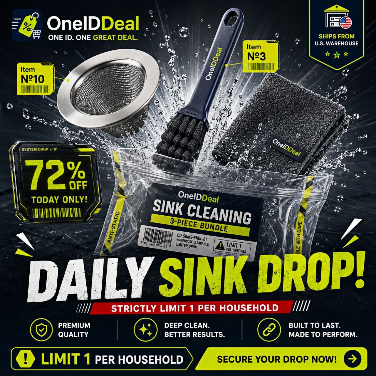 OneIDDeal Sink Savior Pack