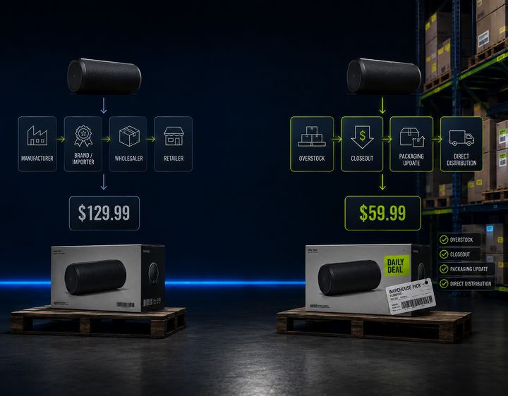 Same useful products with better daily deal pricing